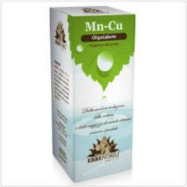 ERBENOBILI Oligoceleste Mn/Cu (Manganeso/Cobre) Oligoelemento 50Ml Complemento Alimenticio Mineral