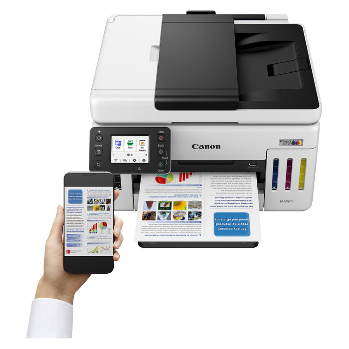 Canon MAXIFY GX6150 MegaTank Blanca