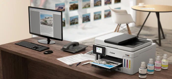 Canon MAXIFY GX6150 MegaTank Multifunción Blanca Canon MAXIFY GX6150 MegaTank Multifunción Blanca