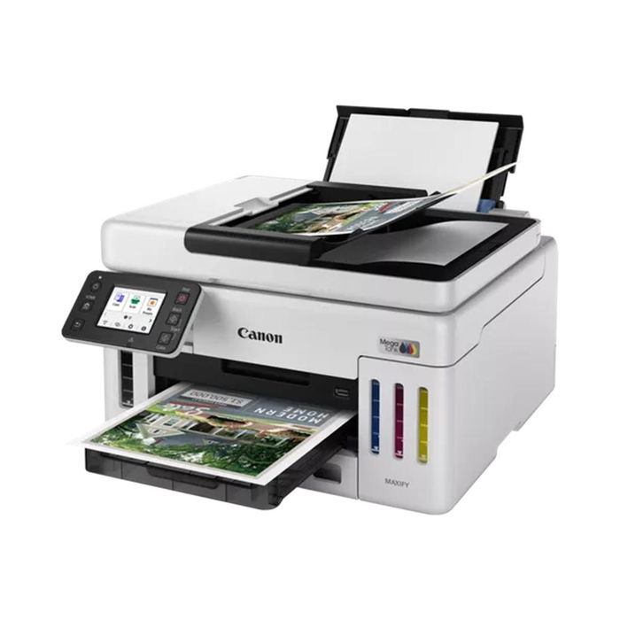 Canon MAXIFY GX6150 - Impresora Multifunción A4 Color con Sistema MegaTank, WiFi, Duplex, ADF - Alta Productividad para Oficina