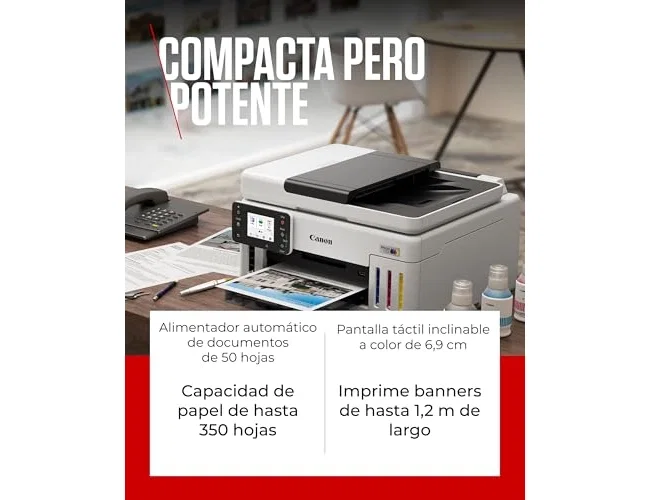 Canon MAXIFY GX6150 MegaTank Multifunción Blanca Canon MAXIFY GX6150 MegaTank Multifunción Blanca