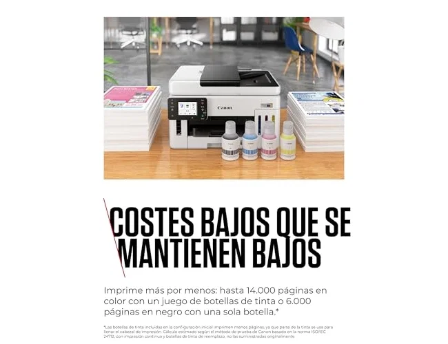 Canon MAXIFY GX6150 MegaTank Multifunción Blanca Canon MAXIFY GX6150 MegaTank Multifunción Blanca