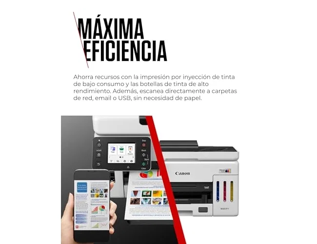 Canon MAXIFY GX6150 MegaTank Multifunción Blanca Canon MAXIFY GX6150 MegaTank Multifunción Blanca