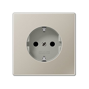 Jung ES1520KI Schuko Steckdose LS Edelstahl Jung ES1520KI Schuko Steckdose LS Edelstahl