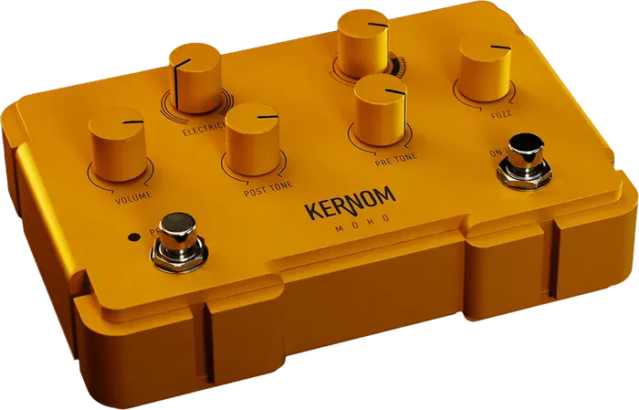 Kernom Pedal Moho Fuzz Kernom Analógico Red Dot 2023 Con EQ Avanzada Y MIDI