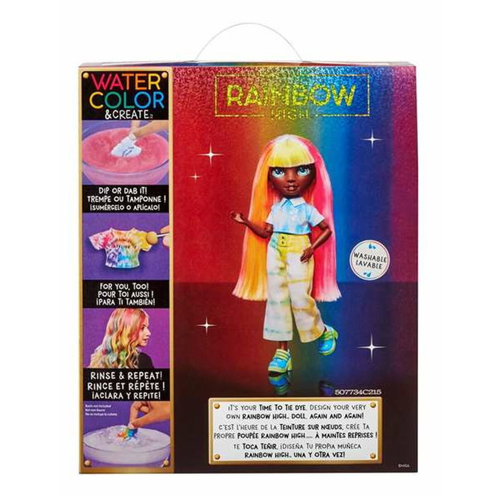 MGA Rainbow High WaterColor & Create Ojos Verdes