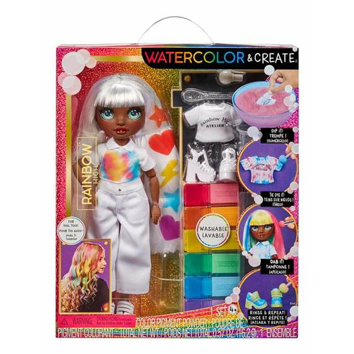 MGA Rainbow High WaterColor & Create Ojos Verdes