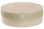 DKD Home Decor Vela Pilar de Parafina Crudo, 1850g