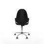 PIQUERAS Y CRESPO Silla de oficina Aýna Morada con Base Cromada