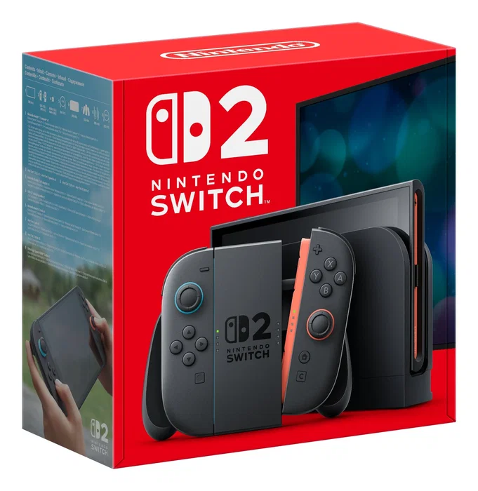 Nintendo Switch 2 V2 con 256 GB y batería extraíble, Negro Nintendo Switch 2 V2 con 256 GB y batería extraíble, Negro