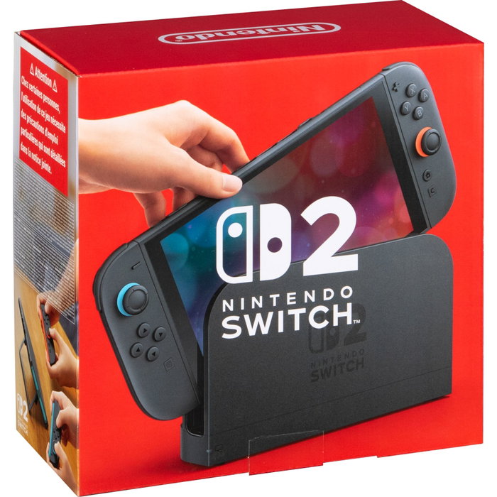 Nintendo Switch 2 V2 con 256 GB y batería extraíble, Negro Nintendo Switch 2 V2 con 256 GB y batería extraíble, Negro