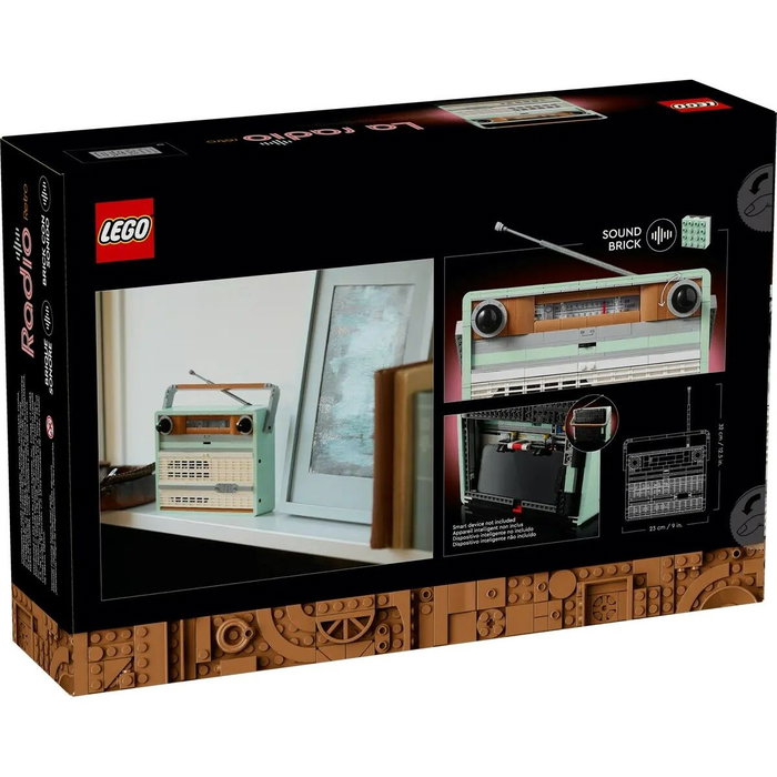 LEGO Icons 10334 Radio w stylu retro LEGO Icons 10334 Radio w stylu retro