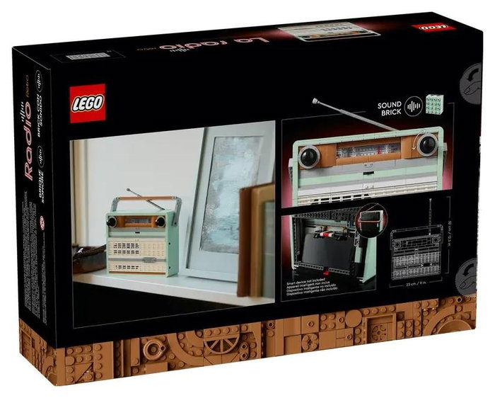 LEGO Icons 10334 Radio w stylu retro LEGO Icons 10334 Radio w stylu retro