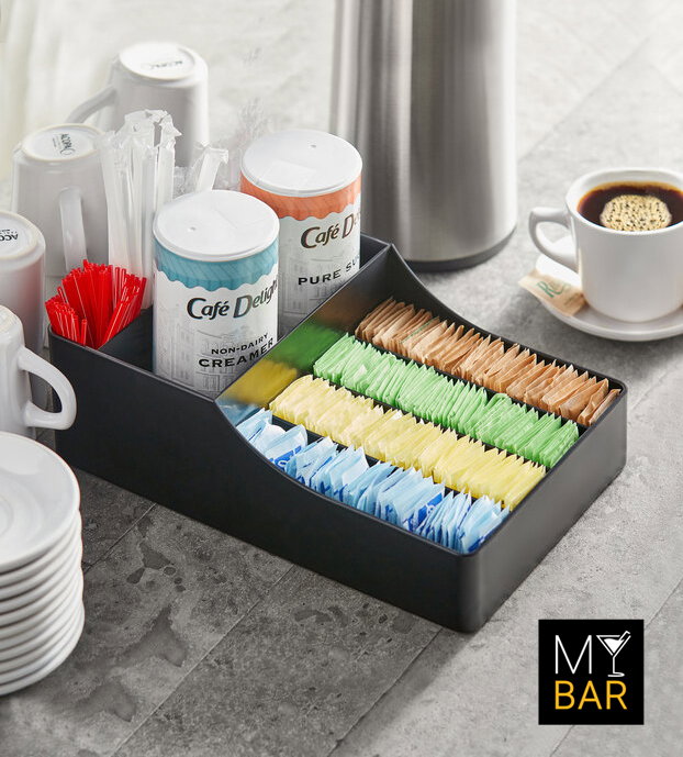 My Bar Organizador Accesorios Café/Infusiones 9 Secciones 30 x 20 x 10 cm (6 Unidades)