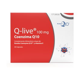 Margan Q-LIVE Coenzima Q10 100mg Complemento Alimenticio 30 Cápsulas