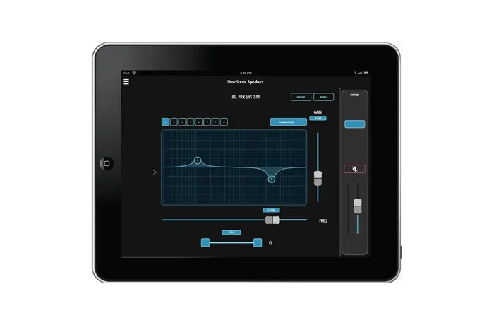 JBLPRO PRX825 Altavoz de 15" de 2 vías para Sistemas Principales con Wi-Fi Integrado y Amplificador Clase D de 1500W