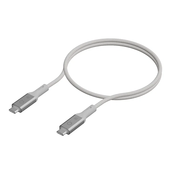 LINQ LQCU4100 Cable USB-C a USB-C 1 m, Blanco, 40 Gbps, 240W, Tipo C Macho a Macho