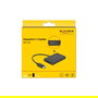 DeLOCK Divisor DisplayPort 1.4 Splitter 1 Entrada a 4 Salidas, 8K 7680x4320 Pixeles, HDCP 2.2, Negro
