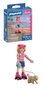 PLAYMOBIL Barbie Malibu con cachorro Taffy y patines convertibles