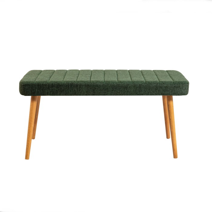 Hanah Home Juego de Mesa y Sillas Comedor Atlantic White-Green, Diseño Escandinavo