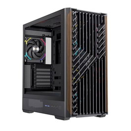 Einarex Caja semitorre ATX P800 RGB Negro con 4 ventiladores EXCS-PL-800R-B