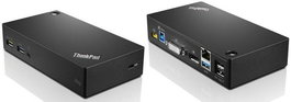 Lenovo ThinkPad USB 3.0 Pro Dock Estación de Acoplamiento Universal para Espacio de Trabajo con Puertos USB 3.0 y Video Digital