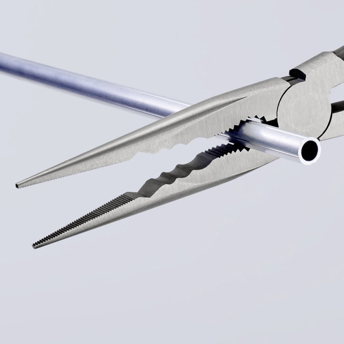 Knipex Alicates de punta larga con perfiles transversales Knipex Alicates de punta larga con perfiles transversales