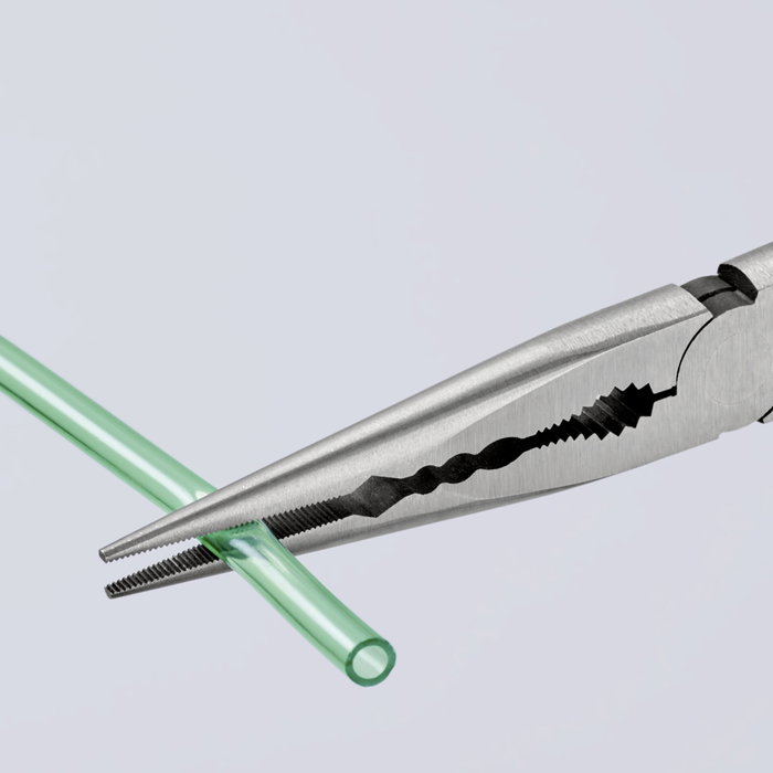 Knipex Alicates de punta larga con perfiles transversales Knipex Alicates de punta larga con perfiles transversales