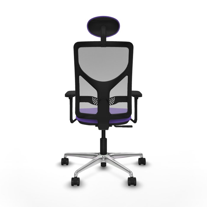 PIQUERAS Y CRESPO Silla de oficina Motilla con mecanismo Sincro, Lila y Gris PIQUERAS Y CRESPO Silla de oficina Motilla con mecanismo Sincro, Lila y Gris