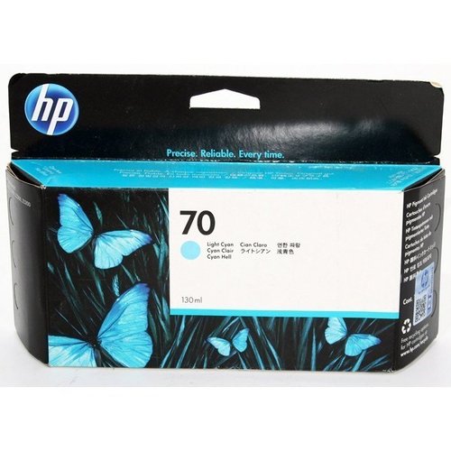 HP Cartucho de tinta 70 Cian claro 130 ml C9390A para DesignJet Z2100/Z3100/Z3200/Z5200 HP Cartucho de tinta 70 Cian claro 130 ml C9390A para DesignJet Z2100/Z3100/Z3200/Z5200