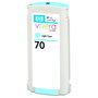 HP Cartucho de tinta 70 Cian claro 130 ml C9390A para DesignJet Z2100/Z3100/Z3200/Z5200