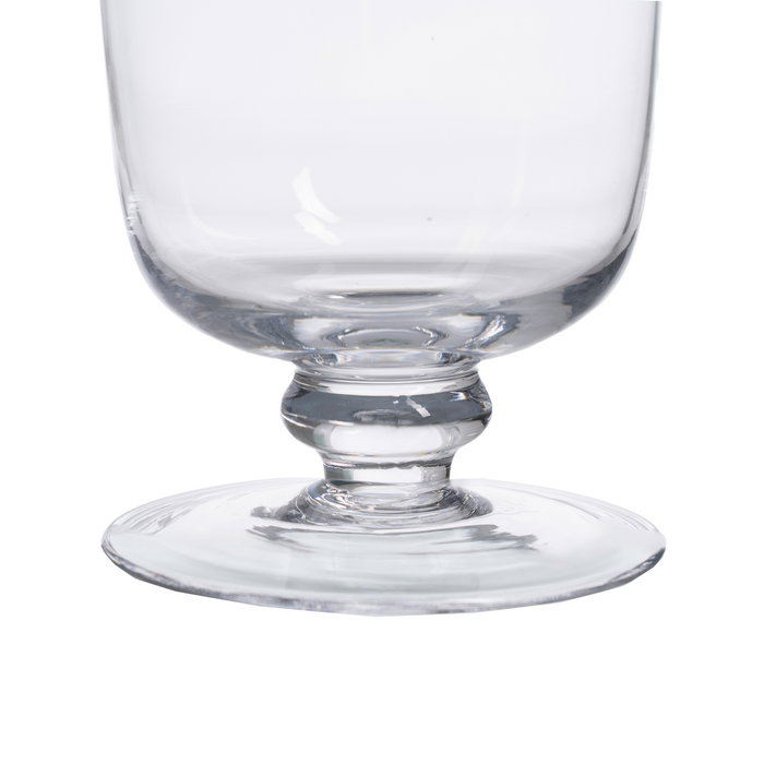 Ixia Copa de Decoración Transparente de Cristal de 14 x 14 x 18 cm Ixia Copa de Decoración Transparente de Cristal de 14 x 14 x 18 cm