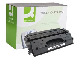 Q-connect Tóner compatible HP CE505X Negro para LaserJet
