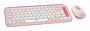 Logitech POP Icon Combo Teclado Español y Ratón Bluetooth - Rosa