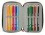 SAFTA Estuche Escolar Masters of the Universe Triple Cremallera 37 Piezas