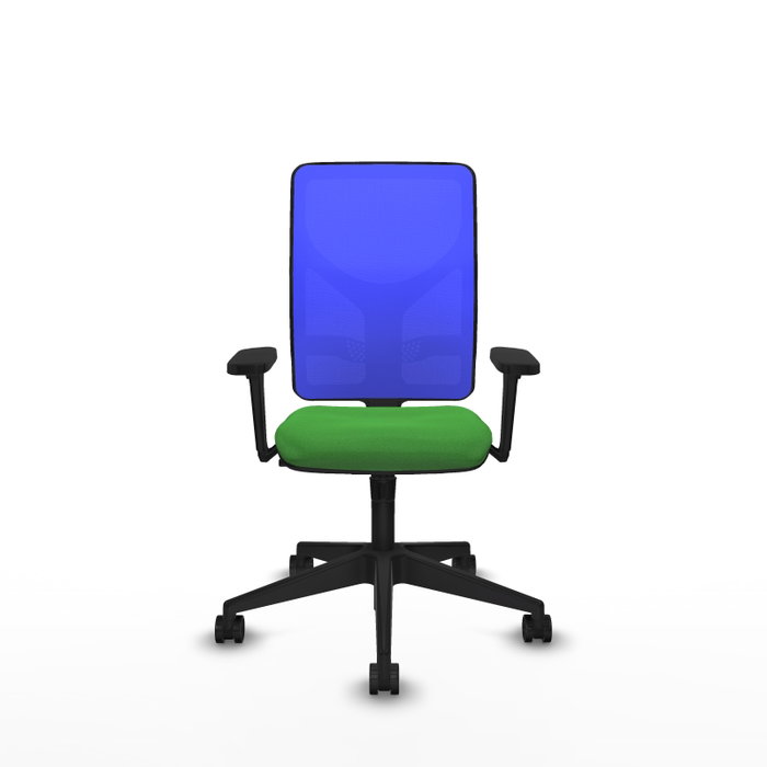 PIQUERAS Y CRESPO Silla de oficina Motilla con mecanismo Sincro, Verde y Azul PIQUERAS Y CRESPO Silla de oficina Motilla con mecanismo Sincro, Verde y Azul