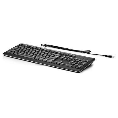HP Teclado USB - SLO Diseño Duradero para Uso Diario y Empresarial, Resistente a Derrames HP Teclado USB - SLO Diseño Duradero para Uso Diario y Empresarial, Resistente a Derrames