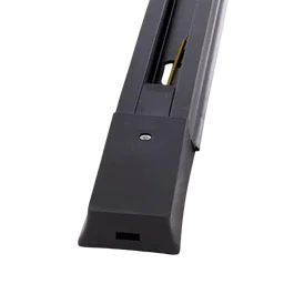 BX3 Light Carril Monofásico para Focos LED, 2 Metros, Negro, Perfil Aluminio, Sistema Iluminación Modular Profesional [BX3-218000CARRIL-N2M]