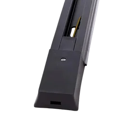 BX3 Light Carril Monofásico para Focos LED, 2 Metros, Negro, Perfil Aluminio, Sistema Iluminación Modular Profesional [BX3-218000CARRIL-N2M]