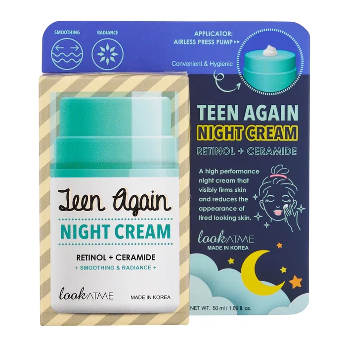 Look At Me Teen Again Crema de Noche con Retinol de 50 ml