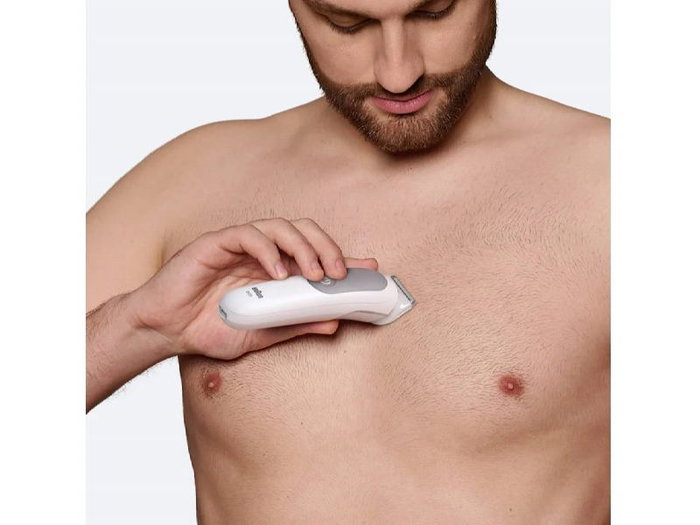 Braun Recortador de Pelo Corporal - Hasta 100 Minutos de Autonomía
