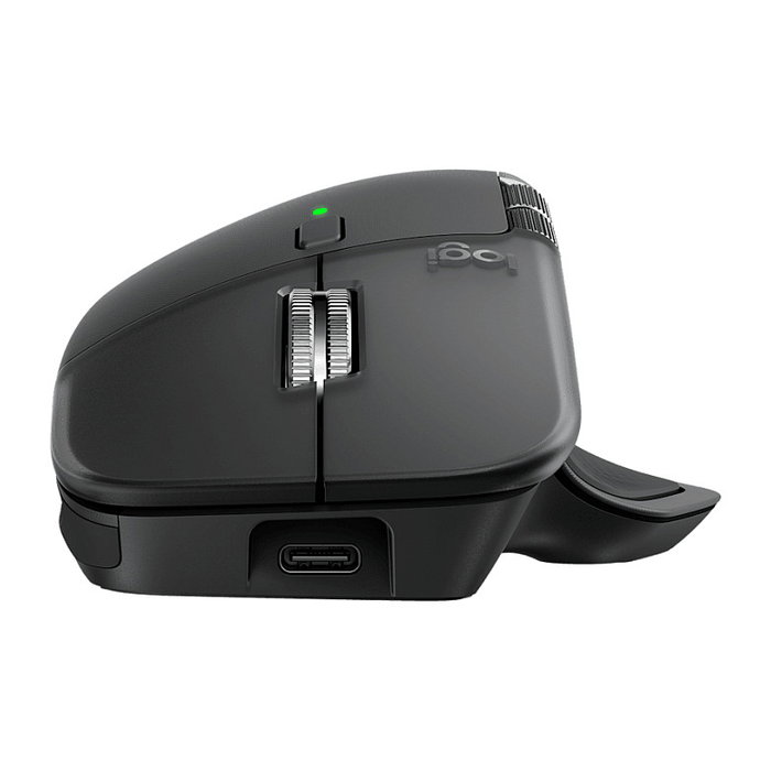 Logitech MX Master 4 for Business Ratón Inalámbrico 8000 DPI Grafito