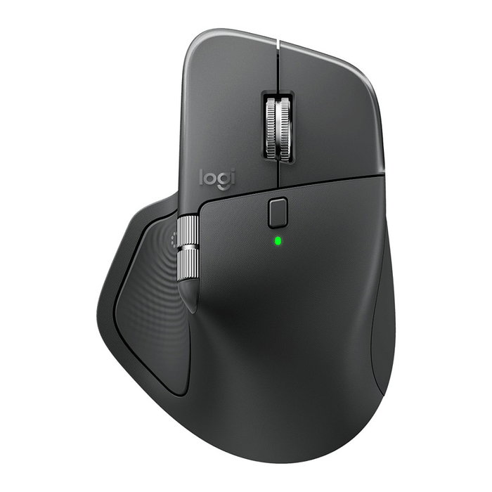 Logitech MX Master 4 for Business Ratón Inalámbrico 8000 DPI Grafito