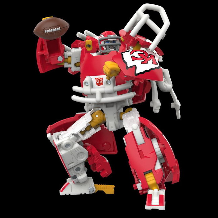 Transformers x NFL Figura Kansas City Chiefs: KC-59 14 cm Transformers x NFL Figura Kansas City Chiefs: KC-59 14 cm
