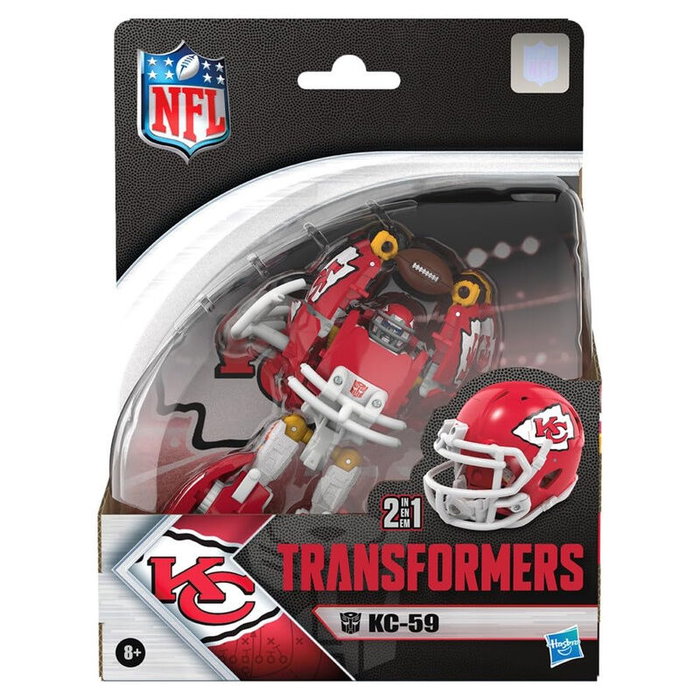 Hasbro Transformers x NFL Kansas City Chiefs KC-59 14 cm