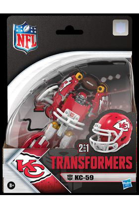 Hasbro Transformers x NFL Kansas City Chiefs KC-59 14 cm