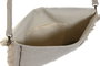 DKD Home Decor Surtido de 2 Bolsos de Viscosa 33x4x25 cm en Blanco y Beige