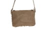 DKD Home Decor Surtido de 2 Bolsos de Viscosa 33x4x25 cm en Blanco y Beige