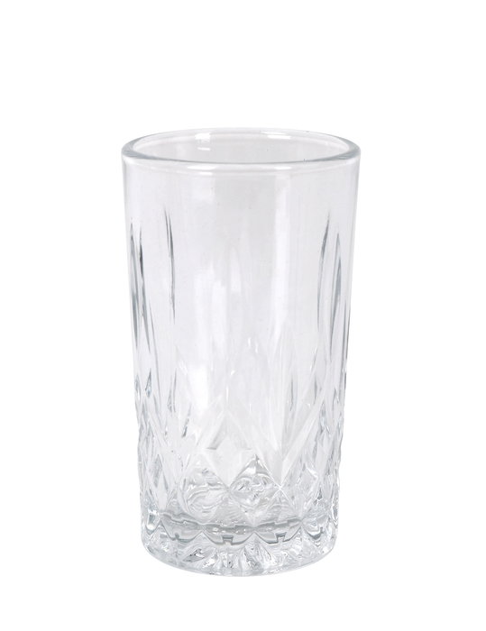 Lav Set 6 Vasos 104 cc Colección Odin. Ancho 5 cm, Alto 9 cm, Largo 5 cm. (12 Cajas)