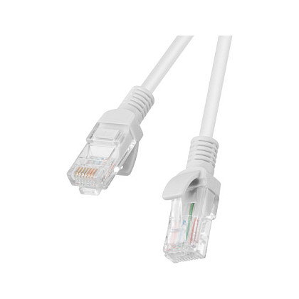 LANBERG Cable de Red Cat5e UTP 3m Gris